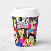 Diversiteit is Fun Papieren Bekers (Voorkant)