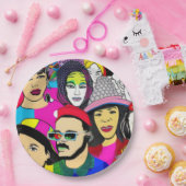 Diversiteit is Fun Papieren Bordje (Feest)