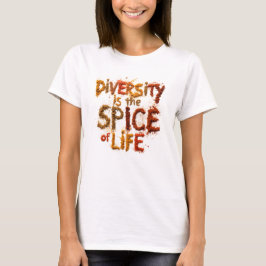 Diversiteit is het Levenselixir - Veilige Plek T-shirt