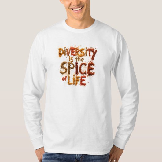 Diversiteit is het Levenselixir - Veilige Plek T-shirt (Voorkant)