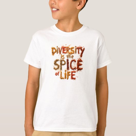 Diversiteit is het Levenselixir - Veilige Plek T-shirt (Voorkant)