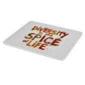 Diversiteit is het Levenskruid - Veilige Plek Snijplank (Hoek)
