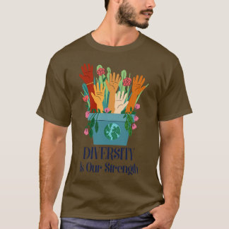 Diversiteit is onze kracht t-shirt