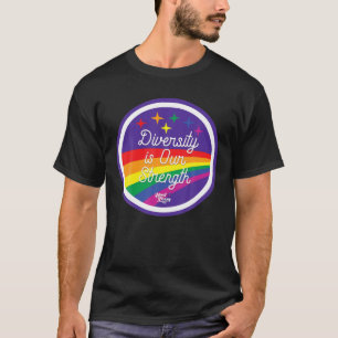 Diversiteit is onze kracht voor de Gay Pride T-shirt