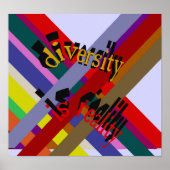 Diversiteit is Poster van realiteit (Voorkant)