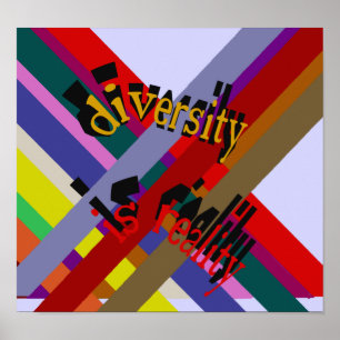 Diversiteit is Poster van realiteit