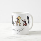 Diversiteit is prachtig koffiemok (Voorkant rechts)