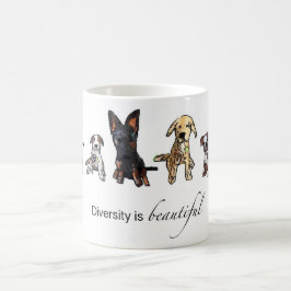 Diversiteit is prachtig koffiemok