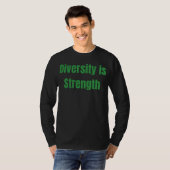 Diversiteit is Sterkte T-shirt (Voorkant volledig)