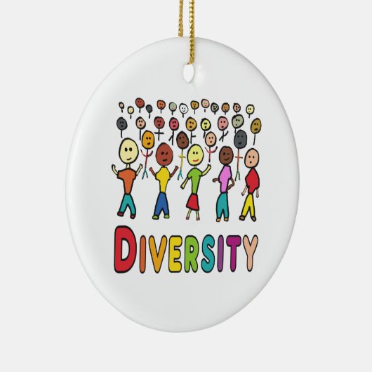 Diversiteit Keramisch Ornament (Rechts)