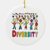 Diversiteit Keramisch Ornament (Achterkant)