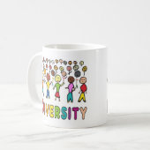 Diversiteit Koffiemok (Voorkant links)