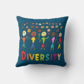 Diversiteit Kussen (Achterkant)