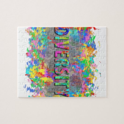 Diversiteit. Legpuzzel (Horizontaal)