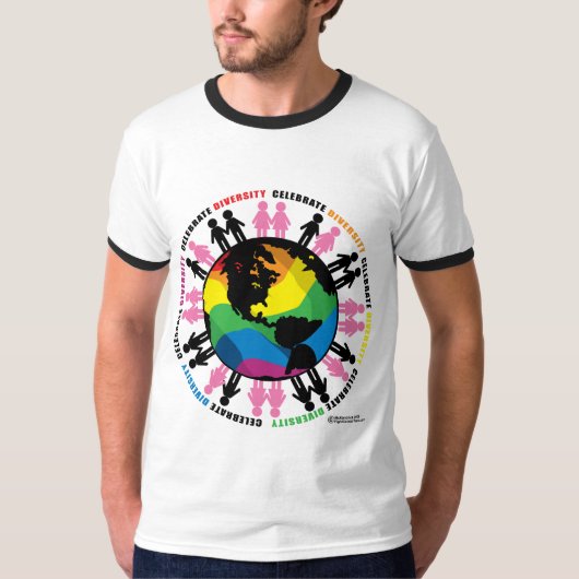 Diversiteit LGBT T-shirt (Voorkant)