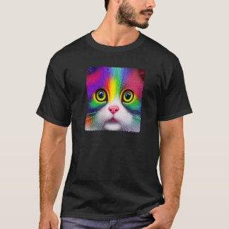 Diversiteit Liefde Geluk Vrede Creative Cute Rainb T-shirt