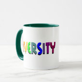 Diversiteit Mok regenboog (Voorkant links)