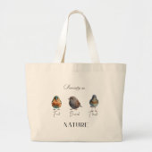 Diversiteit omarmen: de harmonie van de Natuur vie Grote Tote Bag