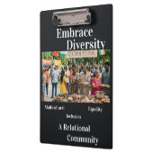 Diversiteit omarmen klembord (Links)
