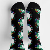 Diversiteit over de hele wereld sokken (Top)