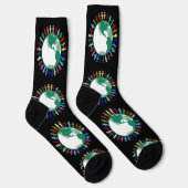 Diversiteit over de hele wereld sokken (Rechts)