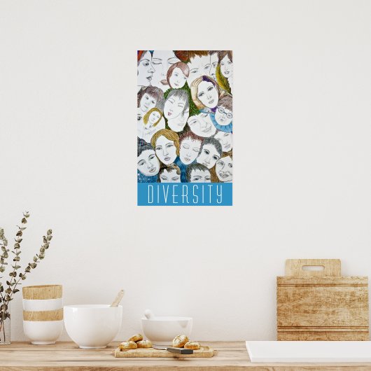 Diversiteit Poster (Keuken)