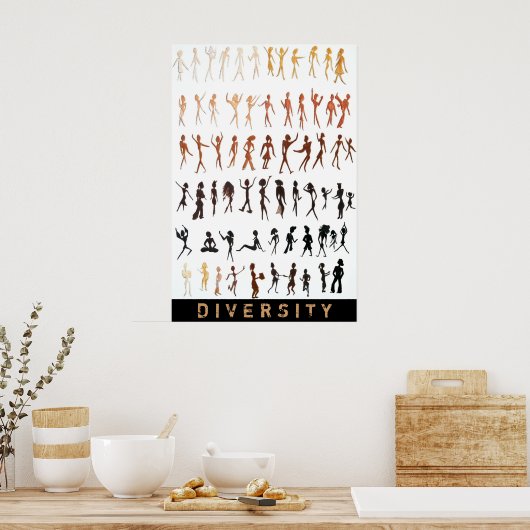 Diversiteit Poster (Keuken)
