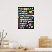 Diversiteit Poster (Keuken)