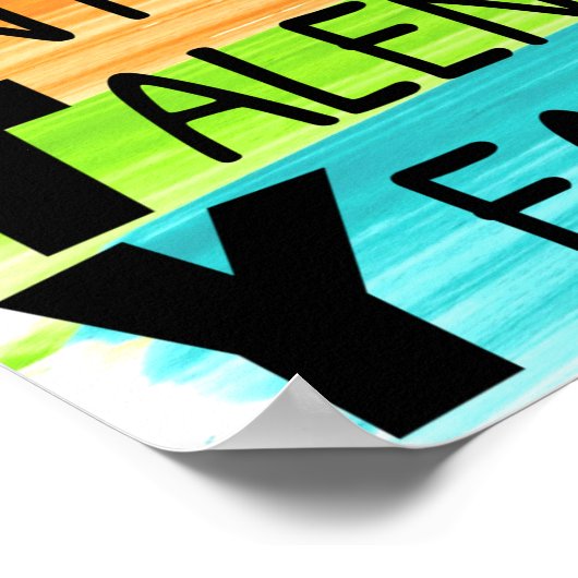 Diversiteit Rainbow Classroom Poster (Hoek)