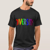 Diversiteit (regenboog) t-shirt (Voorkant)