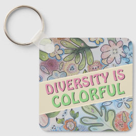 Diversiteit Sleutelhanger