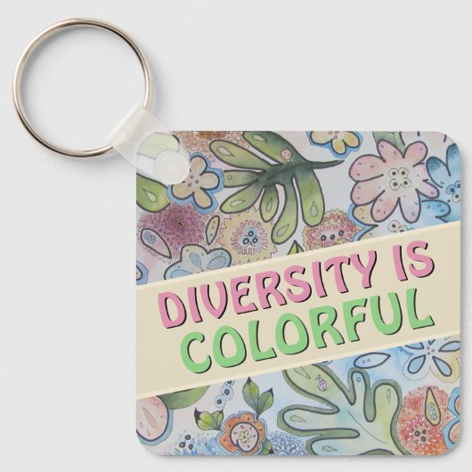 Diversiteit Sleutelhanger (Voorkant)