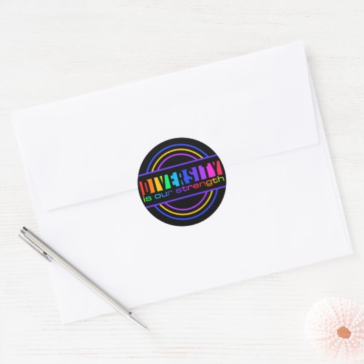 Diversiteit stickers (Envelop)