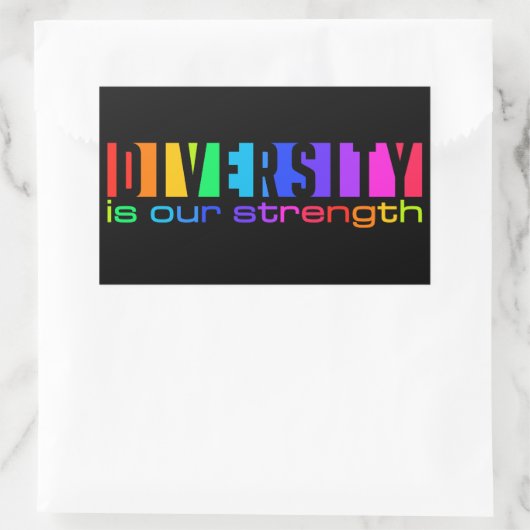 Diversiteit stickers (Tas)