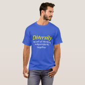 Diversiteit T-shirt (Voorkant volledig)