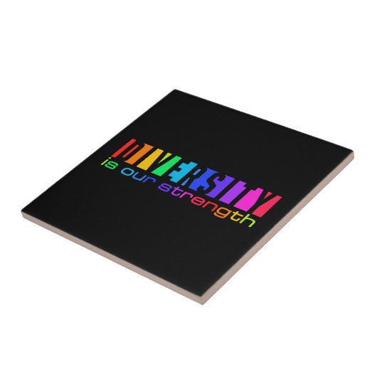 Diversiteit tegel, pas aan tegeltje (Zijkant)