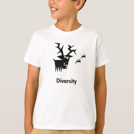 Diversiteit van herten t-shirt