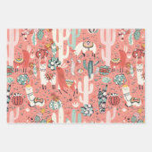 Diversiteit van Llamas Inpakpapier Vel (Voorkant 2)