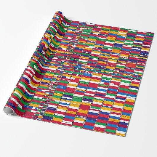 Diversiteit vieren cadeaupapier (Uitgerold)