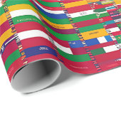 Diversiteit vieren cadeaupapier (Rol Hoek)