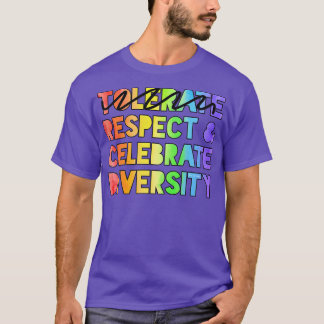 Diversiteit vieren t-shirt