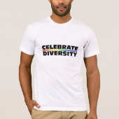 Diversiteit vieren t-shirt (Voorkant)