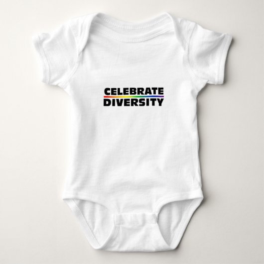 Diversiteit vieren t-shirt (Voorkant)