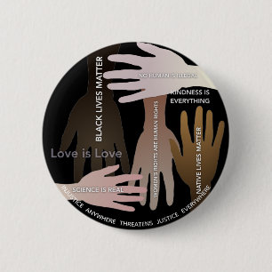 Diversiteit vieren Wij geloven Ronde Button 5,7 Cm