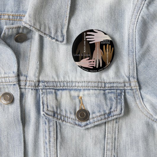 Diversiteit vieren | Wij geloven Ronde Button 5,7 Cm (In situ)