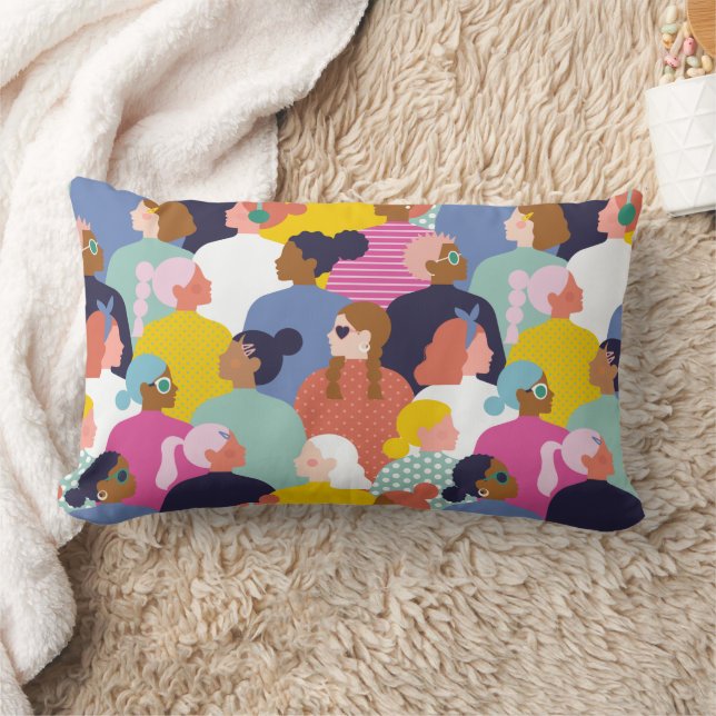 Diversiteit voor vrouwen - Vrouwen met een verschi Kussen (Deken)