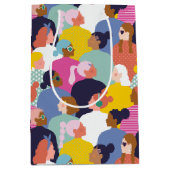 Diversiteit voor vrouwen - Vrouwen met een verschi Medium Cadeauzakje (Voorkant)