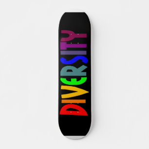 Diversiteit (zwart) skateboard