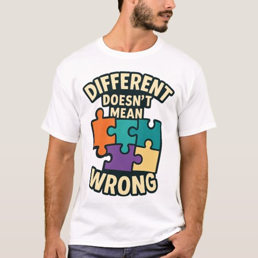 Diversity Acceptance T-shirt – Omarm uniekheid (Voorkant)