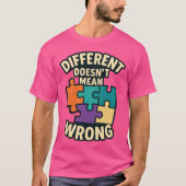Diversity Acceptance T-shirt – Omarm uniekheid (Voorkant)